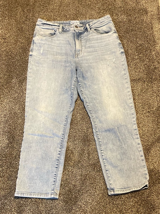 studio blue Denim - Light Wash Cropped Women's Jeans